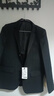 衣諾坊兒童西服套裝演出服黑色西裝男童主持人禮服 黑色套裝  160碼 曬單實(shí)拍圖
