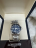 浪琴（LONGINES）瑞士手表 康卡斯潛水系列 機械鋼帶男表L37824966 曬單實(shí)拍圖