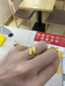 周生生新年黃金戒指愛(ài)情密語(yǔ)羽毛足金戒丘比特之羽89738R計價(jià) 11圈3.4克 曬單實(shí)拍圖