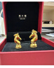 周大?！究缤硗睢?國際象棋馬騎士馬大版足金黃金吊墜EOF1948新年禮物 約6.1g計價(jià)(工費680) 曬單實(shí)拍圖