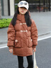 MiniPeace太平鳥(niǎo)童裝冬新女童羽絨服FBACF430J 丁香棕 160cm 曬單實(shí)拍圖