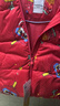 巴拉巴拉童裝兒童羽絨服男童女童2025新款春裝拜年服紅色國風(fēng)寶寶外套加厚 曬單實(shí)拍圖
