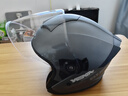 野馬（YEMA）摩托車(chē)頭盔男士3c認證冬季保暖機車(chē)安全帽女四季通用 亞鈦灰 XXL 曬單實(shí)拍圖