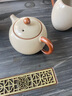 容山堂米黃汝窯茶壺功夫泡茶壺單壺家用開(kāi)片可養小茶壺陶瓷西施壺 米黃汝窯泡茶壺-西施 曬單實(shí)拍圖