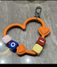 CASETIFY 【全新上市】心形手機腕帶 適用于iPhone全系列手機配件 多功能手機掛環(huán)腕帶 熱情粉 曬單實(shí)拍圖