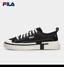 斐樂(lè )（FILA）LOOP斷層鞋男鞋帆布鞋新款休閑鞋運動(dòng)板鞋 黑-BK 42.5 曬單實(shí)拍圖