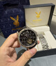花花公子（PLAYBOY）男士手表2026新款全自動(dòng)機械表鏤空防水男款腕表情人節生日送禮國 曬單實(shí)拍圖