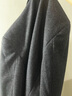 SHANSHAN杉杉西服男冬季加絨加厚保暖商務(wù)鵝絨內膽男士長(cháng)袖西裝時(shí)尚外套 灰色 2XL /185 曬單實(shí)拍圖