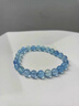 泰聚福海藍寶手鏈女男藍寶石散珠子手鐲冰種魔鬼藍手串生日送女朋友 【冰潤藍精品級 】單圈約7mm 曬單實(shí)拍圖