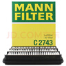 曼牌濾清器（MANNFILTER）空氣濾清器空氣濾芯C2743雪佛蘭景程1.8 2.0/奇瑞V5東方之子旗云5 曬單實(shí)拍圖