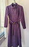 皮爾卡丹（pierre cardin）2025新款高端洋氣媽媽連衣裙冬裝加厚長(cháng)袖配大衣 紫色 (現貨現發(fā)) 2XL 126-135斤 曬單實(shí)拍圖