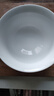 陶溪川 CERAMIC ART AVENUE景德鎮陶瓷餐具家用簡(jiǎn)約純白中國色吃飯碗盤(pán)魚(yú)盤(pán)菜盤(pán)湯鍋瓷器單個(gè) 暮雪-6英寸面碗 1個(gè) 曬單實(shí)拍圖