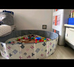 兒童安全座椅配件玩具沙子室內玩沙池套裝玩具海洋球池圍欄無(wú)毒挖 120cm+20斤仿瓷沙+玩具套裝+配件 曬單實(shí)拍圖