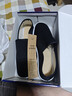 意迪森老北京布鞋官方正品手工艾草除臭透氣軟底防滑中老年款 黑色  47 曬單實(shí)拍圖