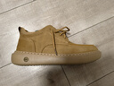 百麗高幫工裝鞋男新款冬季商場(chǎng)同款牛皮板鞋8WK01DD5 黃色-單里 41 曬單實(shí)拍圖