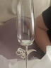 野獸派家居（tbh）花語(yǔ)系列香檳對杯禮盒紅酒杯情侶對杯新婚禮物高腳杯新婚七夕禮物 曬單實(shí)拍圖