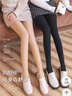 邑棉絲襪女連褲襪秋冬季【薄絨加絨加厚保暖】光腿裸感打底襪踩腳 曬單實(shí)拍圖