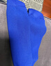 卡爾美（KELME）長(cháng)筒足球襪防滑紗厚底高筒專(zhuān)業(yè)足球比賽訓練精英運動(dòng)襪 天藍 M 曬單實(shí)拍圖