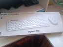 羅技（Logitech）時(shí)尚系列Pebble 2 combo無(wú)線(xiàn)鍵鼠套裝 藍牙鍵盤(pán)鼠標 輕音便攜辦公支持筆記本平板mac安卓iPad Pebble 2 combo 白 曬單實(shí)拍圖