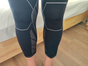 耐力克斯籃球專(zhuān)用護腿運動(dòng)護小腿部肌肉加長(cháng)加壓男女跑步專(zhuān)業(yè)護具保暖護膝 黑色【加長(cháng)護腿硅膠防滑】一對 L 【150-200斤】 曬單實(shí)拍圖
