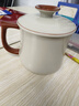 兮元記羊脂玉瓷茶杯馬克杯辦公室陶瓷個(gè)人專(zhuān)用帶蓋水杯家用輕奢定制杯子 草木灰言宋水杯【簡(jiǎn)裝】 曬單實(shí)拍圖