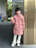 ONEDEW國際品牌兒童羽絨服新款公主中大童冬季加厚兒童女款冬裝外套女孩 粉色【國際倉發(fā)貨+禮盒包裝】 130 cm 正碼正拍 曬單實(shí)拍圖