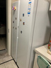 海爾（Haier）冰箱620升超大容量雙開(kāi)門(mén)對開(kāi)門(mén)風(fēng)冷無(wú)霜新一級能效雙變頻大容量冰雪白 冰雪白+雙變頻一級+黑金凈化 曬單實(shí)拍圖