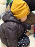 貝肽斯三防抗菌絨兒童羽絨服男女童2025新冬裝嬰幼兒寶寶厚外套 曬單實(shí)拍圖