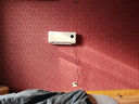 奧克斯（AUX）暖風(fēng)機家用壁掛式取暖器家用客廳節能電暖氣熱風(fēng)機浴室洗澡墻壁機械遙控電暖器浴霸 升級石墨烯定時(shí)遙控款 曬單實(shí)拍圖