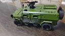 活石東風(fēng)猛士合金車(chē)模1:18軍事模型擺件兒童男孩玩具裝甲車(chē)退伍禮物 1：18猛士三代特種兵玩具 手辦男生生日禮物裝甲車(chē)玩具6-12歲汽車(chē)模型 曬單實(shí)拍圖