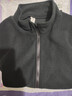 【大碼柔軟】雙面絨立領(lǐng)馬甲男士外套秋冬季加厚坎肩無(wú)袖外套夾克 黑色 2XL 曬單實(shí)拍圖