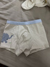 尼多熊男童內褲兒童棉質(zhì)中大童透氣抗菌平角短褲不夾PP寶寶短褲3條裝 曬單實(shí)拍圖