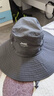 JEEP SPIRIT吉普防曬帽子男女夏季戶(hù)外登山釣魚(yú)寬檐遮陽(yáng)帽新款防紫外線(xiàn)漁夫帽 深灰三件套【立體面罩】 均碼 可調節 曬單實(shí)拍圖