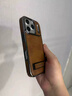 sixiongshuma牛皮適用蘋(píng)果17promax手機殼新款帶支架iPhone16保護套真皮全包防摔15plus高檔14簡(jiǎn)約13高級感12pm 棕色 iPhone 17 Pro Max 曬單實(shí)拍圖