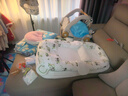 歐育嬰兒斜坡枕嬰幼兒床中床神喂奶輔助器防寶寶新生兒吐斜坡墊0-3歲 三合一【可調節+可拆洗+腿托】哺乳枕 動(dòng)物 加長(cháng)可趴可躺 曬單實(shí)拍圖