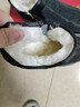 泰和源老北京布鞋冬款男士羊毛加厚保暖雪地靴中老年防水防滑軟底棉鞋 曬單實(shí)拍圖