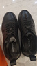 正品男鞋真皮透氣頭層牛皮春季運動(dòng)鞋男士休閑皮鞋軟皮軟底搭扣鞋 黑色-單鞋 42 (260mm) 曬單實(shí)拍圖