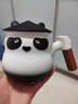 尚言坊熊貓文創(chuàng  )茶杯茶水分離杯個(gè)人泡茶陶瓷杯子高檔禮盒伴手禮生日禮物 曬單實(shí)拍圖