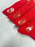 浪莎馬年本命年襪子女款純棉中筒過(guò)年禮物情侶紅色七星連珠紅襪子男士 女七星連珠中筒 4雙 均碼 100%棉本命年大紅色襪子男女 曬單實(shí)拍圖