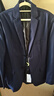 羅蒙高端免燙抗皺西服套裝男士商務(wù)休閑婚禮正裝西服外套上衣服男裝 藏青(西服+西褲+大禮包) 2XL 曬單實(shí)拍圖