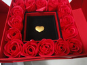 華姿金足金9999七夕禮物送女朋友老婆黃金金條愛(ài)心金卡投資儲值收藏送禮 【浪漫禮盒+國檢證書(shū)】 13.14g愛(ài)心 曬單實(shí)拍圖