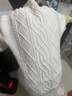 多多家男童拜年服毛衣冬季慵懶百搭復古絞花針織內搭兒童純色圓領(lǐng)插肩袖 曬單實(shí)拍圖