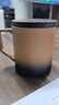 叁旬（sanxun） 知行陶瓷泡茶馬克杯帶蓋過(guò)濾水杯女男辦公室茶水分離杯子定制 知行馬克杯【黃砂釉】 曬單實(shí)拍圖
