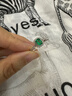 廷亮 沃頓綠天然祖母綠戒指0.6克拉18K金鑲嵌38分鉆石贊比亞祖母綠 定制 曬單實(shí)拍圖