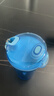 特百惠（Tupperware）晶彩mini塑料杯280ML 男女學(xué)生夏季水杯子兒童雙飲口便攜 晴天藍 曬單實(shí)拍圖