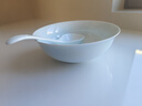 景德鎮陶瓷餐具套裝高溫白瓷家用碗碟套組沙拉碗喬遷純色簡(jiǎn)約新年禮物 青黛9英寸斗碗 1頭 曬單實(shí)拍圖