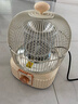 萬(wàn)寶取暖器小太陽(yáng)家用鳥(niǎo)籠式烤火爐臥室電熱扇節能省電小型電暖器電烤爐速熱 奶油色【碳晶盤(pán)】無(wú)極調溫+延長(cháng)線(xiàn) 曬單實(shí)拍圖