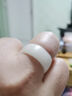 OSKV手磨菩提戒指自己制作白玉菩提戒指半成品材料包手工diy對戒七夕節情人節送女朋友送閨蜜生日禮物 情侶-白對戒 曬單實(shí)拍圖