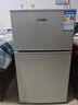 HYUNDAI（韓國現代）小冰箱迷你小型家用冷藏冷凍宿舍出租房辦公室雙開(kāi)門(mén)二門(mén)電冰箱節能省電 68L銀【店鋪爆款+節能省電】 曬單實(shí)拍圖