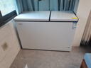新飛冰柜家用小型 冷藏冷凍兩用冰柜雙溫 商用臥式冷柜一級能效節能省電 自動(dòng)除霜 大容量以舊換新補貼 乳白色 288L 雙門(mén)雙溫七檔位控溫 曬單實(shí)拍圖